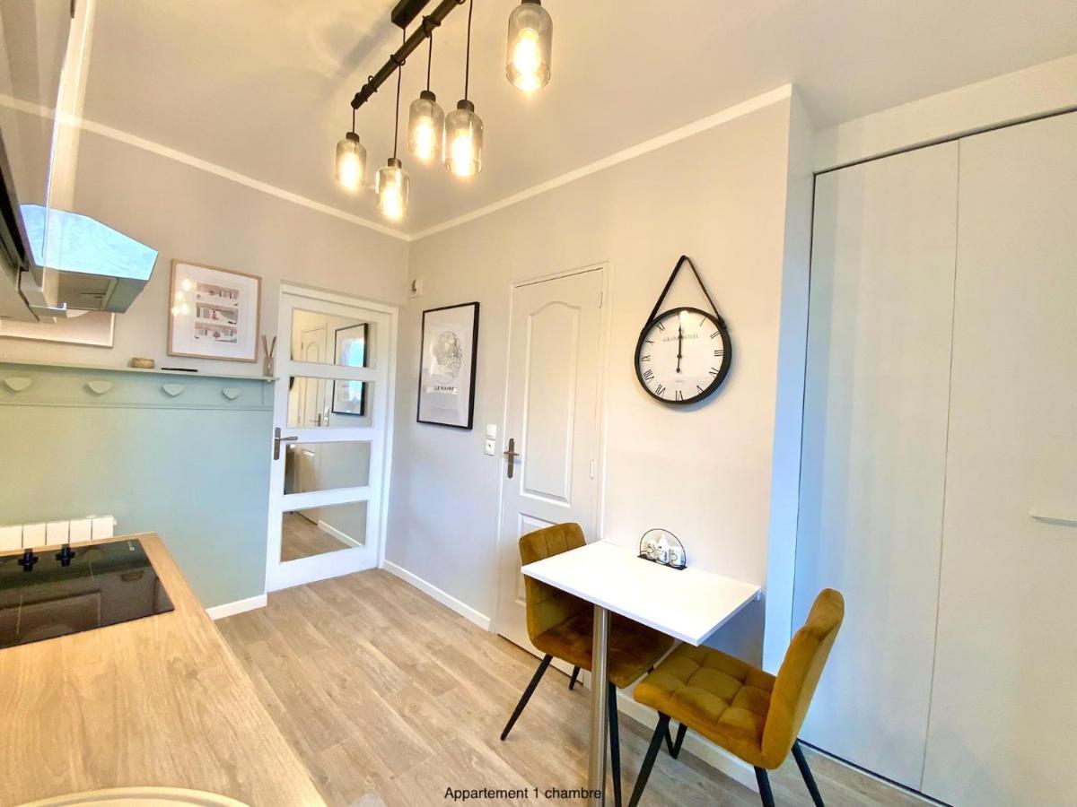 Appartements Chaleureux - 15 Min A Pied De La Gare El Havre Exterior foto
