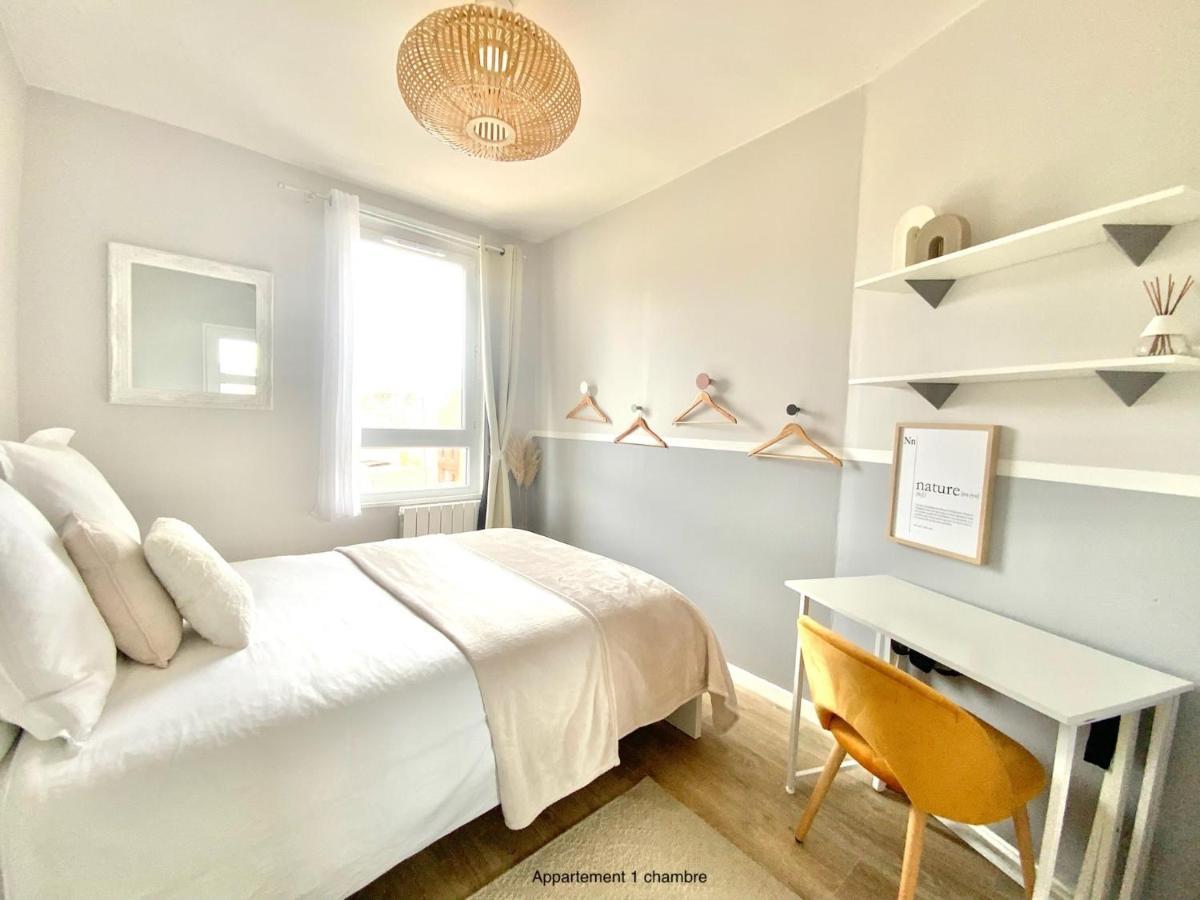Appartements Chaleureux - 15 Min A Pied De La Gare El Havre Exterior foto
