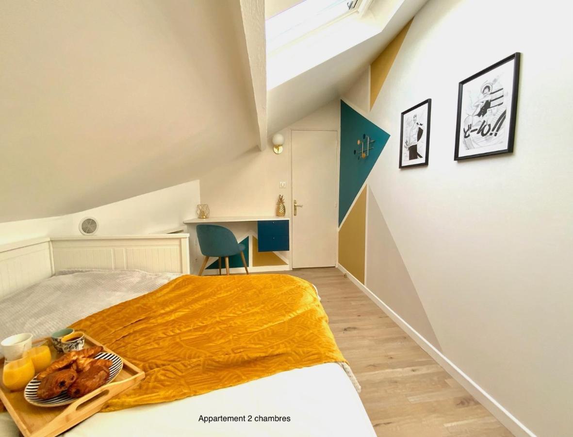 Appartements Chaleureux - 15 Min A Pied De La Gare El Havre Exterior foto