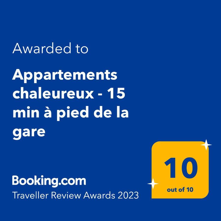 Appartements Chaleureux - 15 Min A Pied De La Gare El Havre Exterior foto