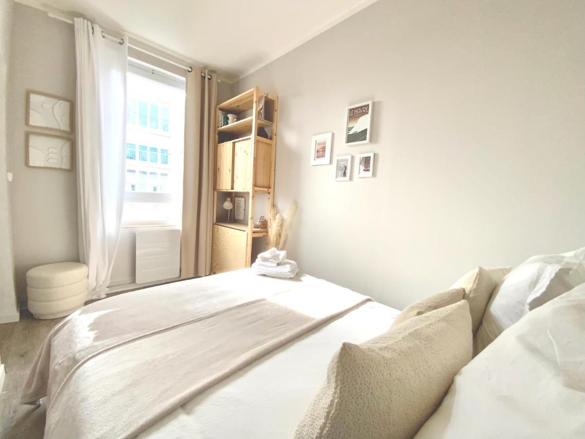 Appartements Chaleureux - 15 Min A Pied De La Gare El Havre Exterior foto