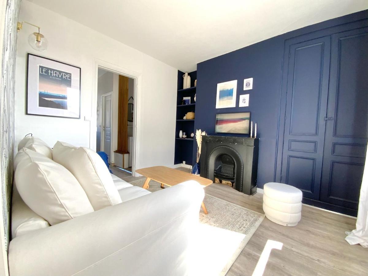 Appartements Chaleureux - 15 Min A Pied De La Gare El Havre Exterior foto